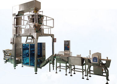 Puffed Food VFFS Packaging Machine for Potato Chips with Electronic Multi-head Weigher